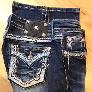 Miss Me jeans never worn size 26-31